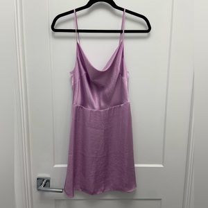SUNDAY BEST ARITZIA satin mini dress